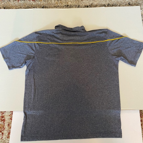 Champion Michigan Wolverines Golf Polo. Blue. Great Condition. Size Large - Picture 2 of 3